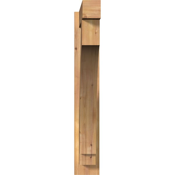 Imperial Block Smooth Outlooker, Western Red Cedar, 5 1/2W X 30D X 36H